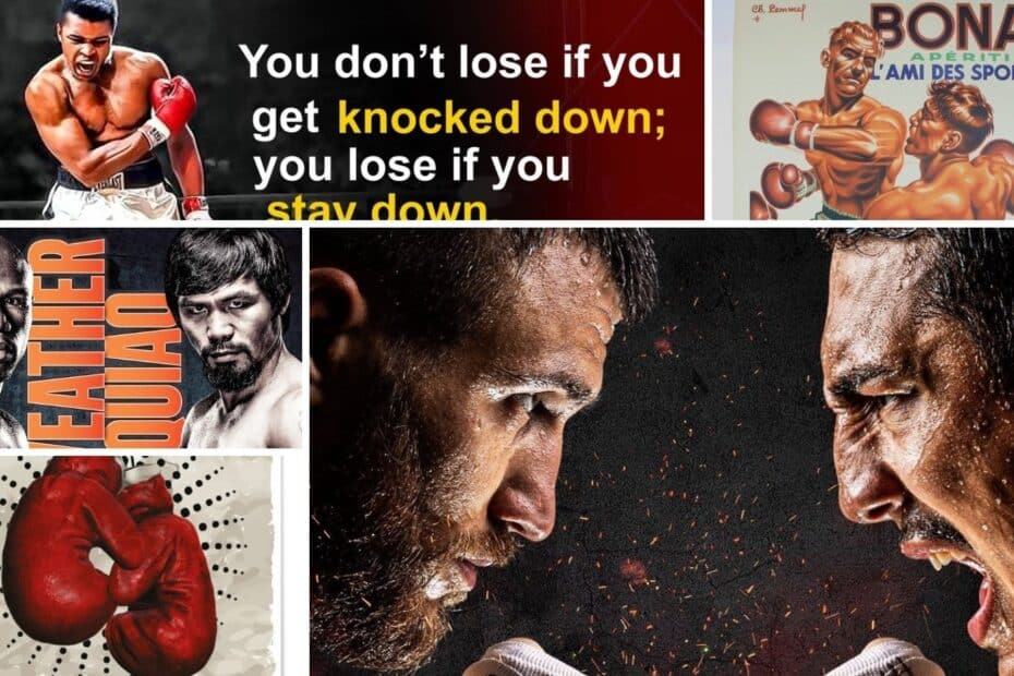 boxing posters